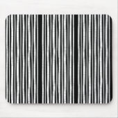 Moderne vertikale Streifenmuster Mousepad (Vorne)
