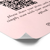 Moderne Verwendung des QR-Codes für die Liebe in R Poster (Ecke)
