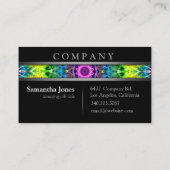 Moderne verwirrte Harmonie Visitenkarte (Rückseite)