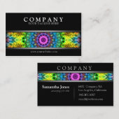 Moderne verwirrte Harmonie Visitenkarte (Vorne/Hinten)