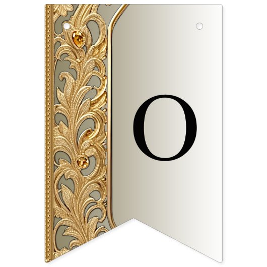 Moderne Verzierte Jagdflagge Wimpelkette (Zweite Fahne)