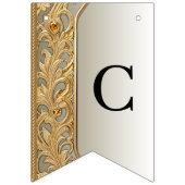 Moderne Verzierte Jagdflagge Wimpelkette (Erste Fahne)