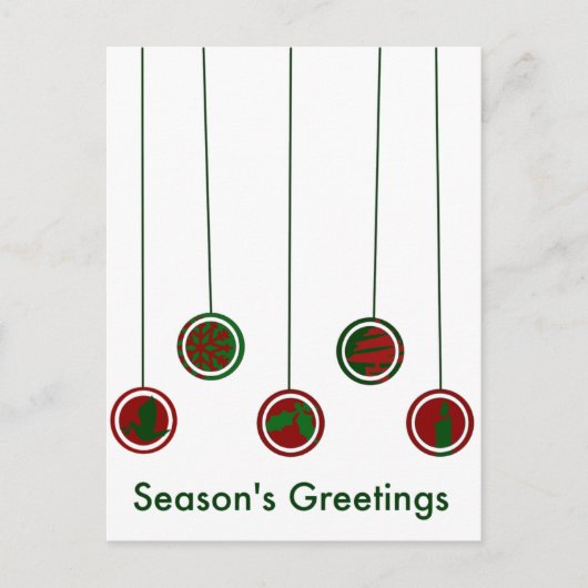 Moderne Verzierungen Postkarte (Vorderseite)