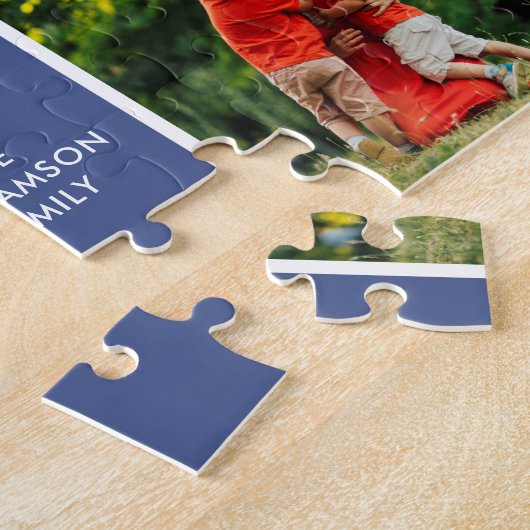 Moderne vier Lieblings-Fotos Puzzle (Seite)