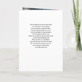 Moderne, vierseitige Feier mit 3 Fotos P Programm (Rückseite)