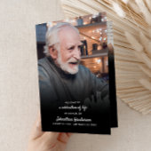 Moderne, vierseitige Feier mit 3 Fotos P Programm