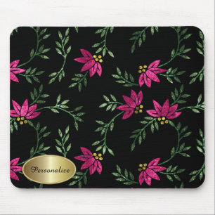 Moderne Viktorianische Blumen Personalisieren Mousepad