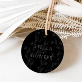 Moderne Viktorianische Elegante Grüne Geschenkanhänger