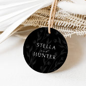 Moderne Viktorianische Elegante Grüne Geschenkanhänger