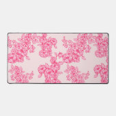 Moderne Vintag florale Schreibtischmatte (Vorderseite)