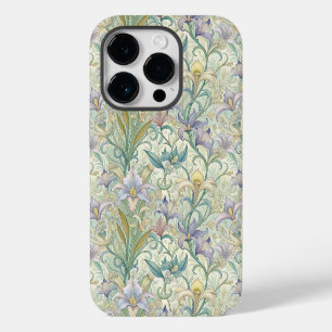 Moderne Vintage Art Nouveau iPhone 14 Pro Hülle