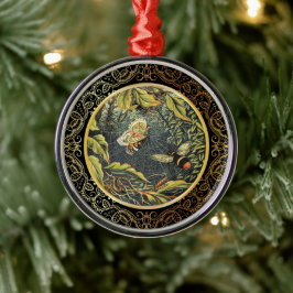 Moderne Vintage Bienen & Schmetterlinge im Spider' Ornament Aus Metall