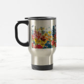moderne Vintage Blume Reisebecher (Links)