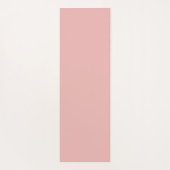 Moderne Vintage Blüte Mit Monogramm Yogmatte Yogamatte (Rückseite)