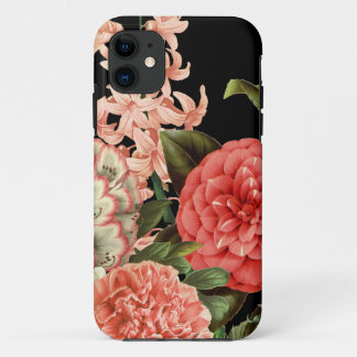 moderne Vintage botanisch-rosa Blume Case-Mate iPhone Hülle
