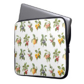 moderne Vintage botanische Früchte Laptopschutzhülle (Vorderseite Links)