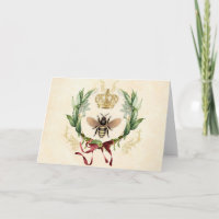 Moderne Vintage Botanische Königin