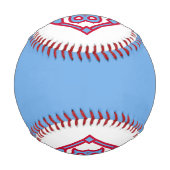 Moderne Vintage Brooklyn Robins Hommage Baseball (Rückseite)