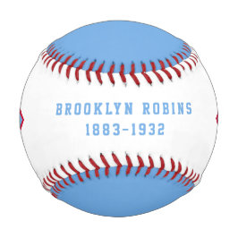 Moderne Vintage Brooklyn Robins Hommage Baseball