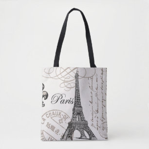 MODERNE VINTAGE EIFFELTURM TASCHE