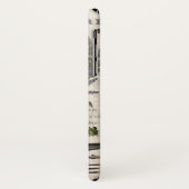 Moderne Vintage französische Bauernbäume Case-Mate iPhone Hülle (Hinten/Links)