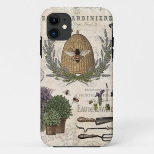 Moderne Vintage französische Bauernbäume Case-Mate iPhone Hülle