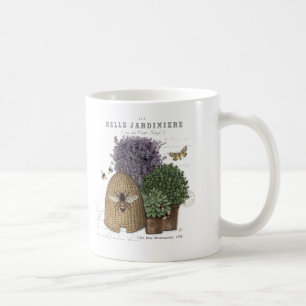 Moderne Vintage Französische Bauernhaus Biene Kaffeetasse