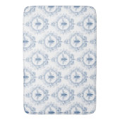 moderne Vintage französische Bauernpflanze Badematte (Vorderseite Vertikal)