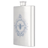 Moderne Vintage französische Bauernpflanze Flachmann (Links)