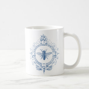 Moderne Vintage französische Bauernpflanze Kaffeetasse