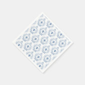 moderne Vintage französische Bauernpflanze Serviette (Ecke)