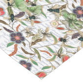 Moderne Vintage französische Bienen & Blume Kurzer Tischläufer (Ecke)