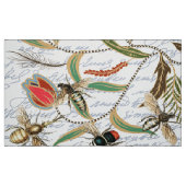 Moderne Vintage französische Bienen & Blume Stoff (Fat Quarter (45,7 x 55,9 cm))