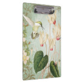 Moderne Vintage französische Hummingvögel Klemmbrett (Rechts)