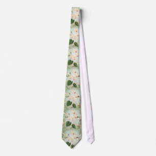 Moderne Vintage französische Hummingvögel Krawatte