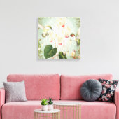 Moderne Vintage französische Hummingvögel Leinwanddruck (Insitu (Wohnzimmer))