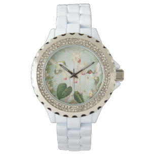 Moderne Vintage französische Kolibris Armbanduhr