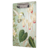 Moderne Vintage französische Kolibris Klemmbrett (Links)