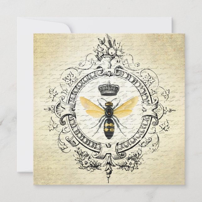 Moderne Vintage französische Königin (Vorderseite)