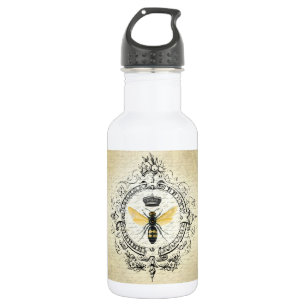 Moderne Vintage französische Königin Edelstahlflasche