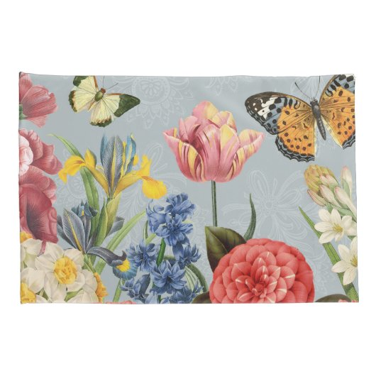 moderne Vintage französische Königinbiene Kissenbezug (Rückseite-Rechts)