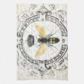 MODERNE VINTAGE französische Königinbiene Küchentuch (Vertikal)