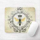 moderne Vintage französische Königinbiene Mousepad (Mit Mouse)