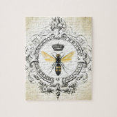 MODERNE VINTAGE französische Königinbiene Puzzle (Vertikal)