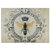 Moderne Vintage französische Königinbiene Schneidebrett (Vorderseite)