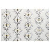 MODERNE VINTAGE französische Königinbiene Stoff (Yard (91,4 cm))