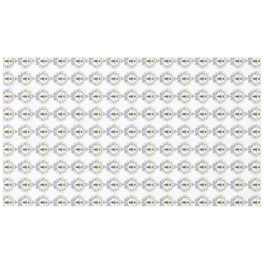 MODERNE VINTAGE französische Königinbiene Tischdecke (Vorderseite (Horizontal))