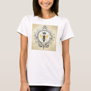 moderne vintage französische Königinnenbiene T-Shirt