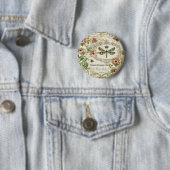Moderne Vintage französische Libelle Button (Beispiel)