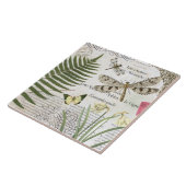 moderne Vintage französische Libelle Fliese (Seite)